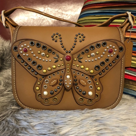 Coach Handbags - COACH Outlet Patricia Butterfly Crossbody 23 NWOT